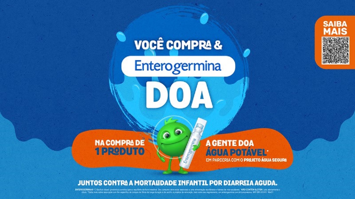 Enterogermina faz campanha para água potável na Amazônia