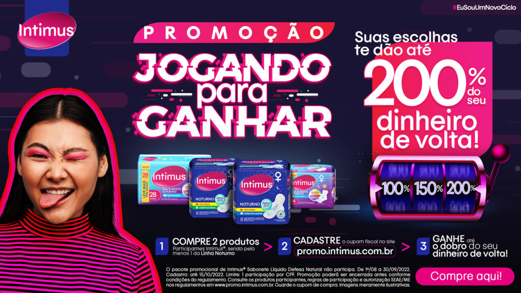 Intimus faz promoção para retornar valor usado em compra