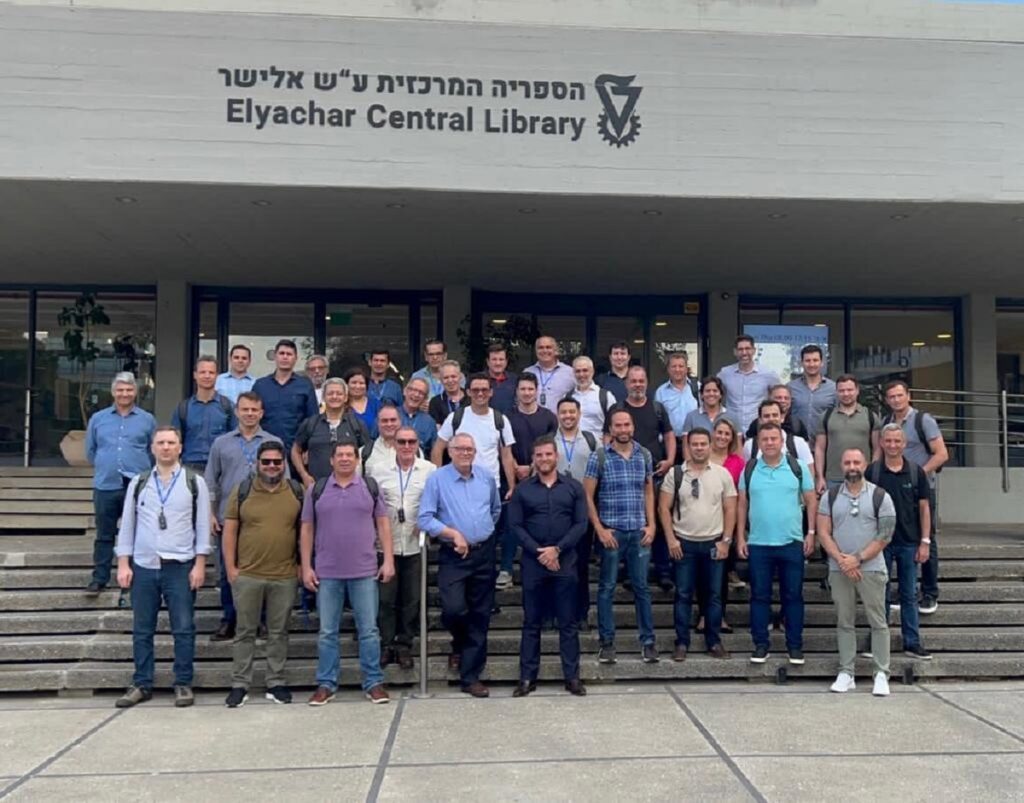 Equipe da Abradilan em Israel