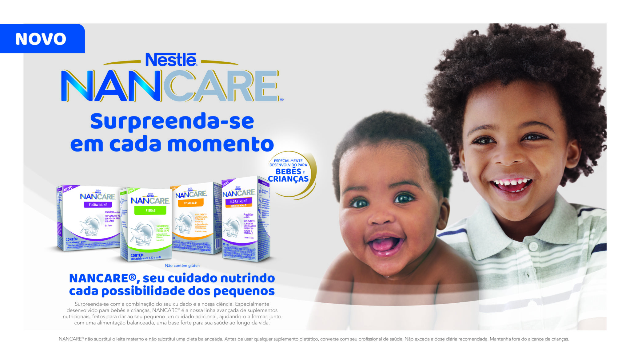 Nestlé lança linha Nancare no Brasil