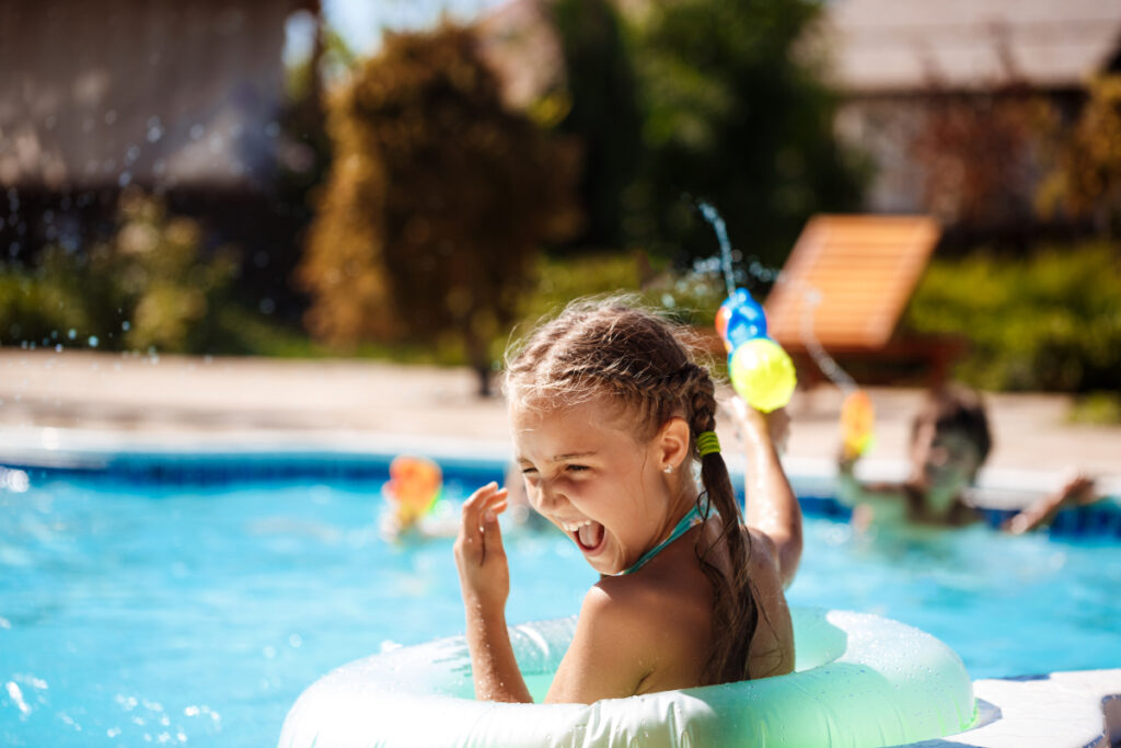 Cuidados com crianças durante o verão