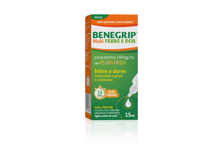 Benegrip apresenta novo Benegrip Multi Febre e Dor