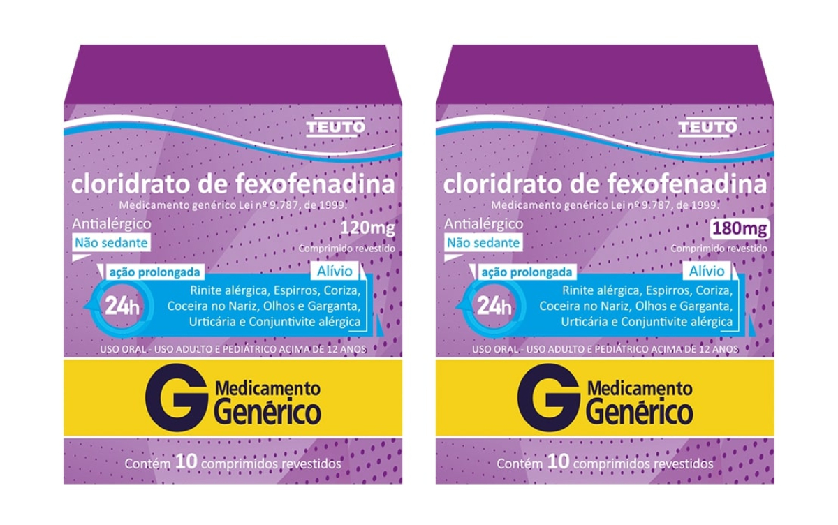Laboratório Teuto apresenta ao mercado farmacêutico o antialérgico Fexofenadina