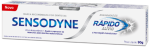 Sensodyne apresenta novo produto para sensibilidade e branqueamento dos dentes