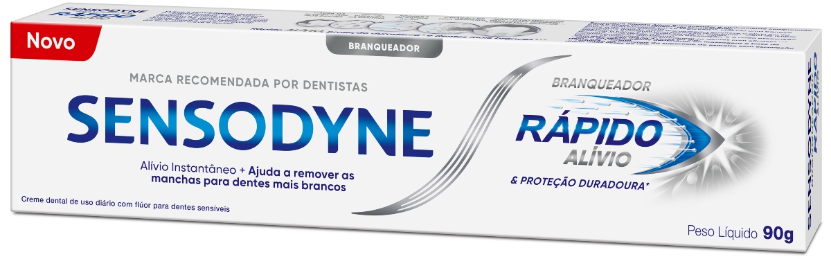Sensodyne apresenta novo produto para sensibilidade e branqueamento dos dentes