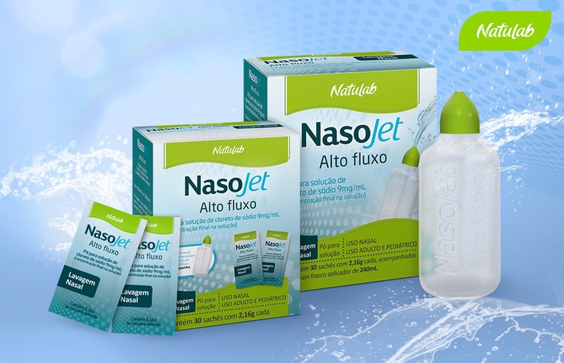 Natulab apresenta produto que proporciona limpeza das narinas