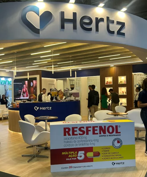 Abradilan Conexão Farma: Hertz Farmacêutica dá destaque ao Resfenol