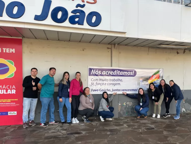 Rede de Farmácias São João reabre as portas de 47 lojas atingidas pelas enchentes no RS