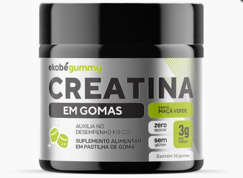 Ekobé lança gomas de creatina