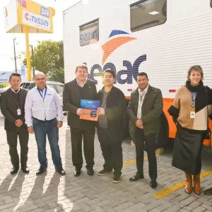 Farmácias Nissei recebem unidade móvel de cursos gratuitos do Senac