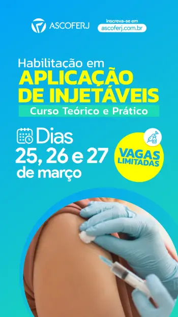 Curso de injetáveis Ascoferj