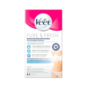 Veet amplia a linha Pure & Fresh para o segmento de folhas depilatórias