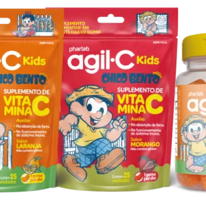 Pharlab anuncia parceria com Chico Bento para AGIL-C Kids