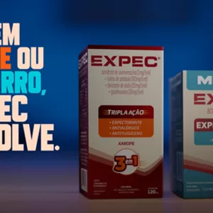 Xarope Expec apresenta medicamento expectorante