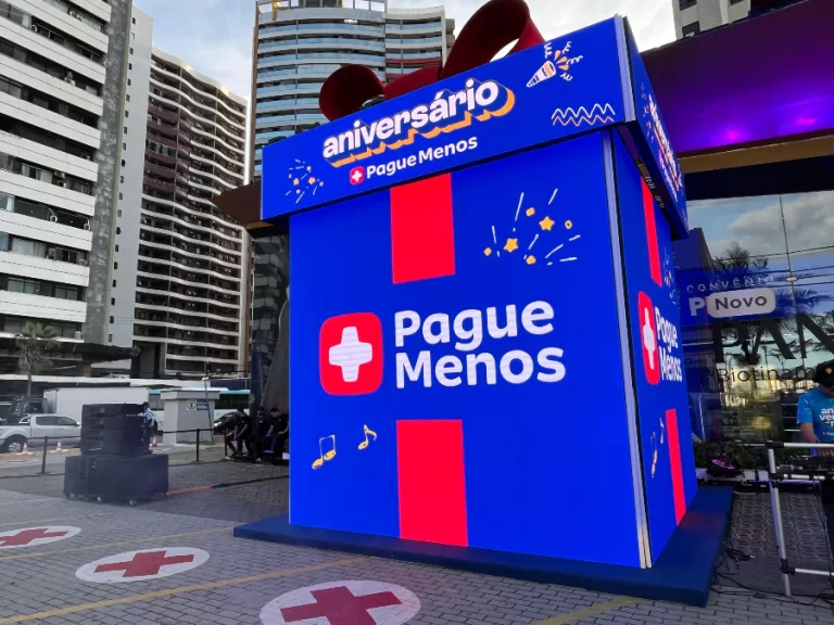 Para celebrar 44 anos, Pague Menos aposta em ações inéditas
