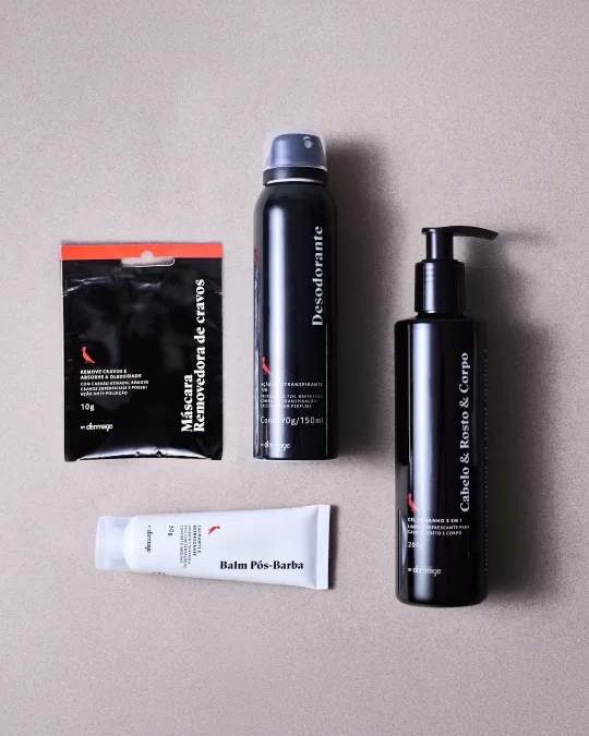 Dermage e Reserva lançam linha exclusiva de skincare masculino