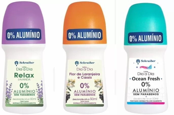 Schraiber lança novos desodorantes roll on veganos