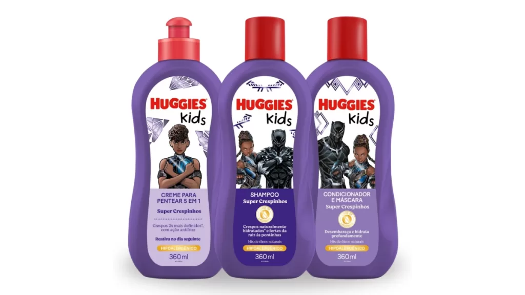 Huggies apresenta linha de banho temática do Pantera Negra