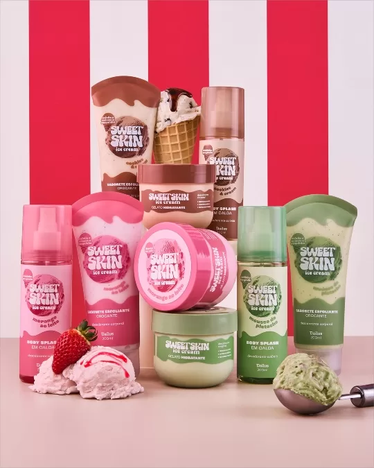 Dailus amplia portfólio de Sweet Skin com linha de cuidados corporais