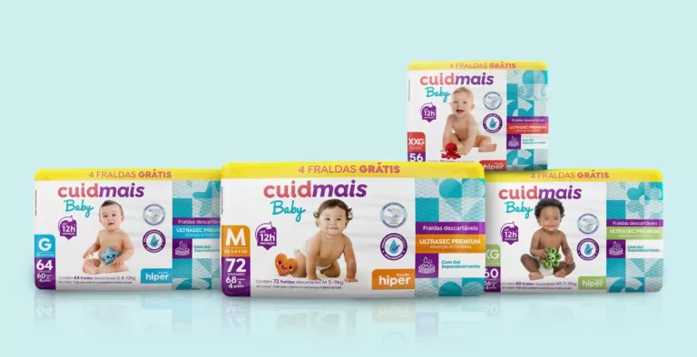 Rede de Farmácias Nissei lança nova linha de fraldas infantis