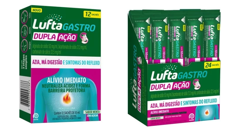 LuftaGastro Dupla Ação traz ao Brasil tecnologia global que redefine o cuidado com o refluxo e a azia