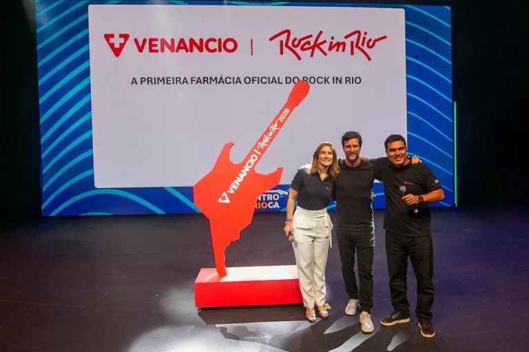 Venancio será a primeira farmácia oficial do Rock in Rio