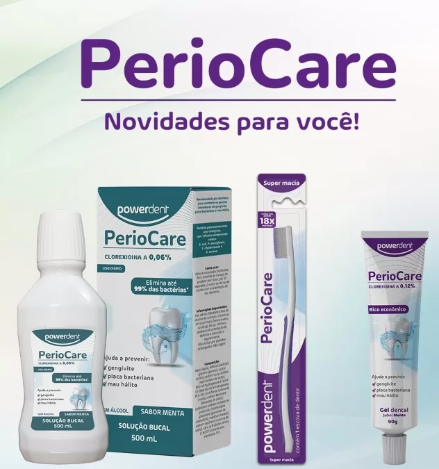 PowerDent apresenta PerioCare, nova linha completa de cuidados periodontais
