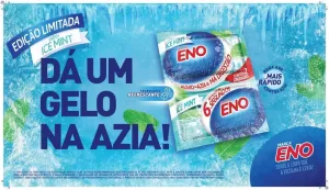ENO apresenta novo sabor Ice Mint e realiza ativações refrescantes durante o Carnaval