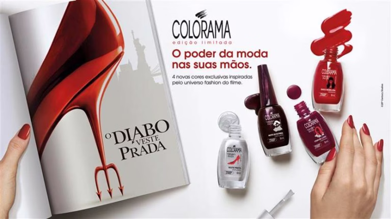 Colorama lança coleção inspirada em O Diabo Veste Prada