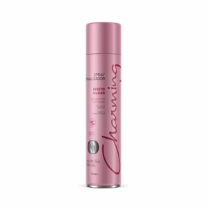 Charming lança spray de brilho com acabamento luminoso e efeito instantâneo