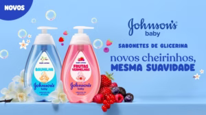 JOHNSON’S Baby lança sabonete líquido nas fragrâncias Baunilha e Frutas Vermelhas