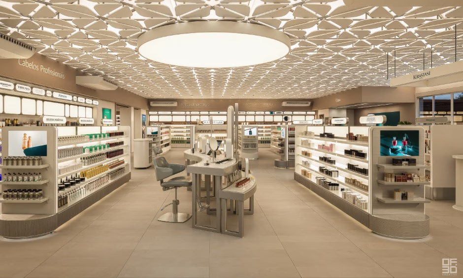 Raia Conceito inaugura novo modelo de farmácia e amplia aposta no mercado de beleza premium