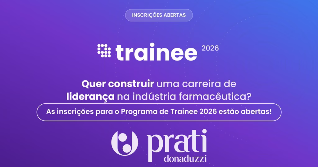 Prati-Donaduzzi abre inscrições para o Programa de Trainee 2026