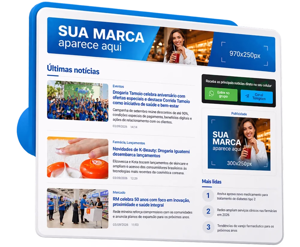 Anuncio Portal De Noticias Revista Da Farmacia