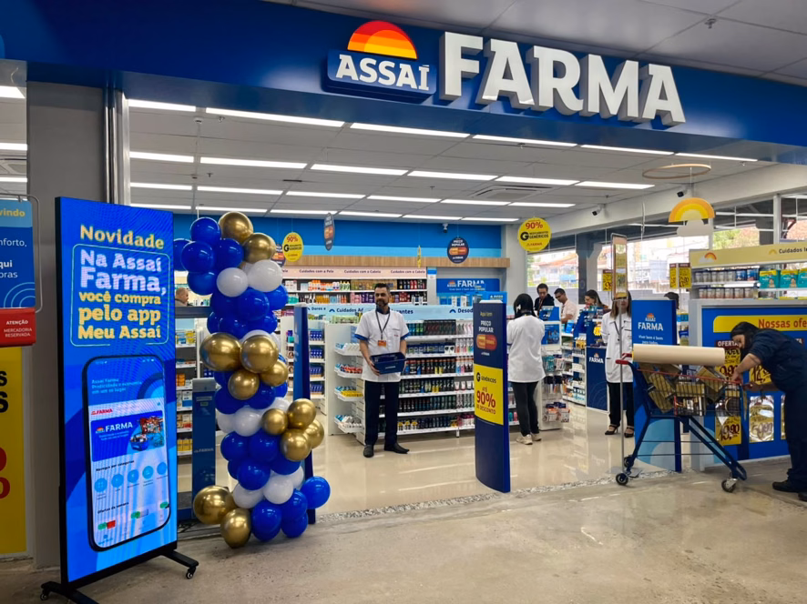 Assaí Farma chega a Santo André com nova unidade no Jardim Utinga